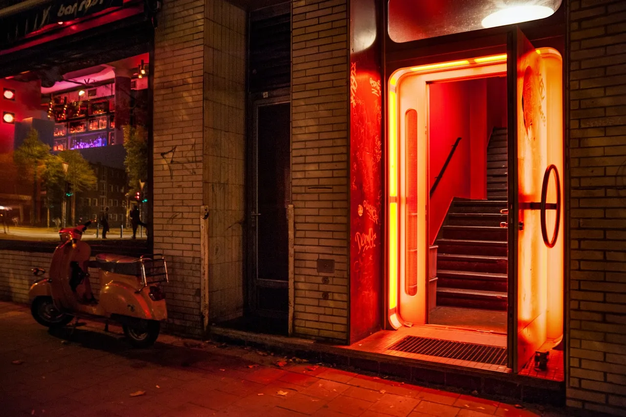 A club entrance
